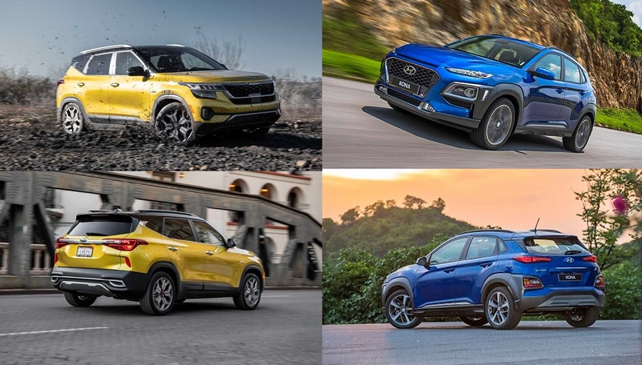 Hyundai Kona và Kia Seltos